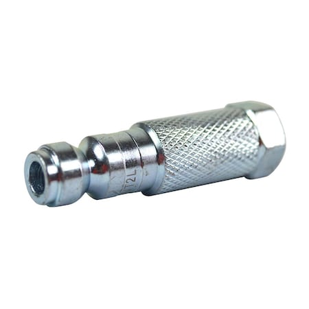 1/4-Inch FPT Automotive Recapper Coupler Plug - Longer Version 50mm Length